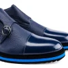 Uomo GUIDOMAGGI Fibbie>Korea - Classiche  scarpe con rialzo in Mix Pelle da 6 a 8 cm più alto