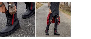 Uomo GUIDOMAGGI Anfibi>K-Star Road - Anfibi con rialzo in Mix Pelle Da 6 a 10 cm più alto