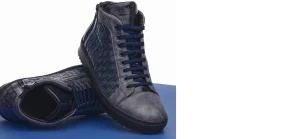 Uomo GUIDOMAGGI Sneakers>Kyoto - Sneakers con rialzo in Mix Pelle da 6 a 8 cm più alto