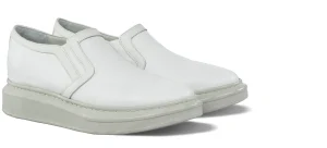 Uomo GUIDOMAGGI Slip-on>KYRENIA - slipon in Mix Pelle/Tessuto fino a 6 cm più alto