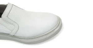 Uomo GUIDOMAGGI Slip-on>KYRENIA - slipon in Mix Pelle/Tessuto fino a 6 cm più alto
