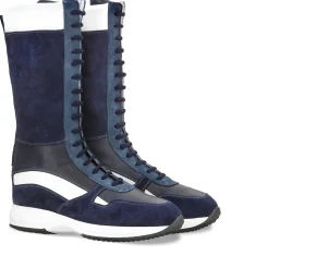 Uomo GUIDOMAGGI Sneakers>La Brea Avenue - Sneakers con rialzo in Mix Pelle Da 10 cm a 15 cm più alto