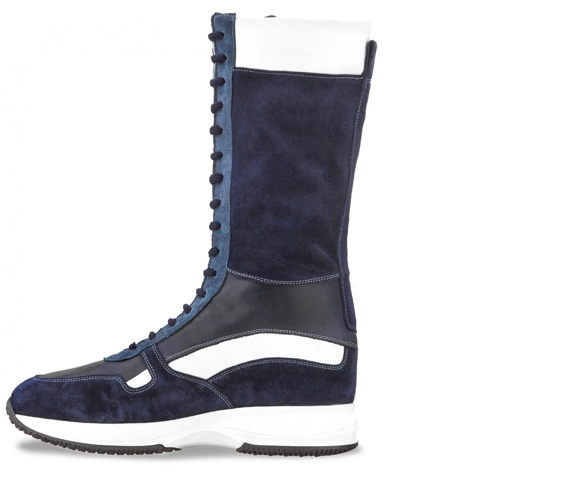 la_brea_avenue__sneakers__2.webp Uomo GUIDOMAGGI Sneakers>La Brea Avenue - Sneakers con rialzo in Mix Pelle Da 10 cm a 15 cm più alto