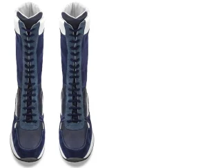 Uomo GUIDOMAGGI Sneakers>La Brea Avenue - Sneakers con rialzo in Mix Pelle Da 10 cm a 15 cm più alto