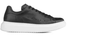 Uomo GUIDOMAGGI Sneakers>Larchmont - Sneakers rialzante da uomo in Pelle Pieno Fiore da 6 a 8 cm