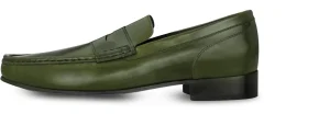 Uomo GUIDOMAGGI Shell Cordovan | Penny Loafers>Larissa -mocassini rialzanti shell cordovan in Pelle fino a 6 cm più alto