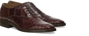 Uomo GUIDOMAGGI Scarpe In Pelle Esotica | Stringate>Leduc -scarpe con rialzo in pelle fino da 6 a 8 cm più alto