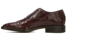 Uomo GUIDOMAGGI Scarpe In Pelle Esotica | Stringate>Leduc -scarpe con rialzo in pelle fino da 6 a 8 cm più alto