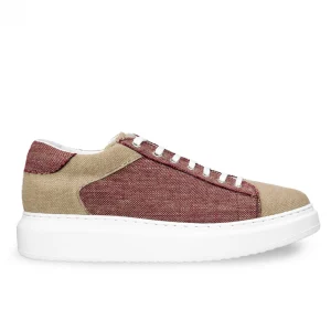 Uomo GUIDOMAGGI Sneakers>Lefkada - sneakers con rialzo in Tessuto da 6 a 8 cm più alto