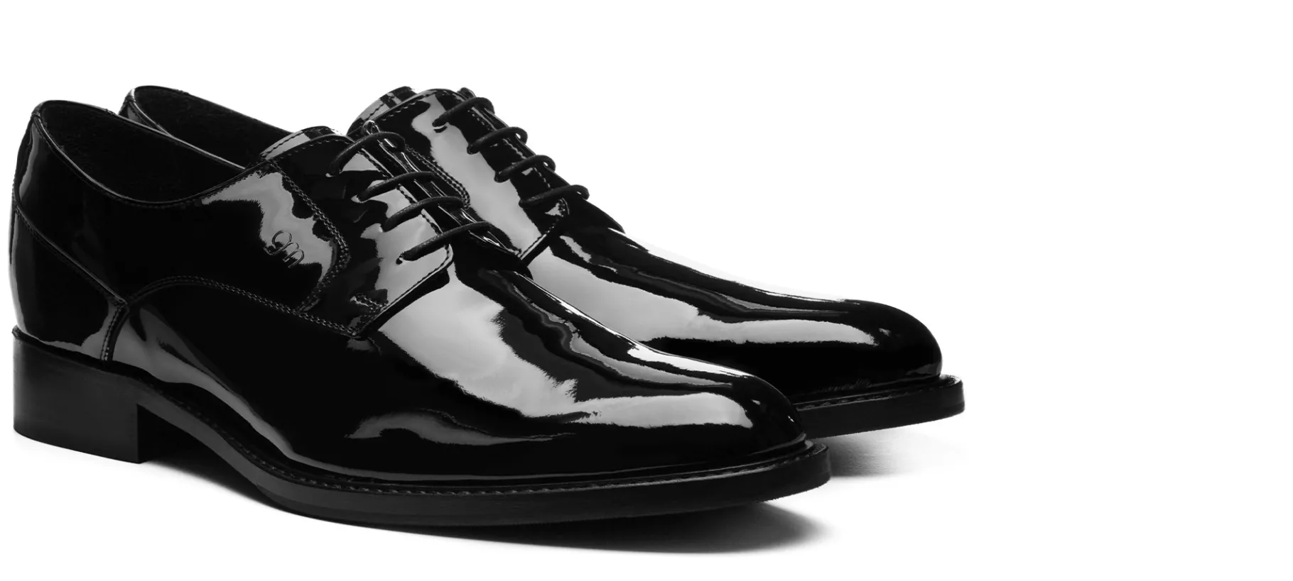 leuca__classiche_scarpe_c_0.webp Uomo GUIDOMAGGI Cerimonia | Stringate>Leuca - Classiche scarpe con rialzo da cerimonia in Pelle Vernice da 6 a 8 cm più alto