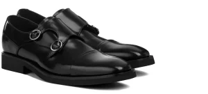Uomo GUIDOMAGGI Fibbie>Lexington - Scarpe Classiche rialzanti da uomo in Pelle Spazzolata da 6 a 8 cm più alto