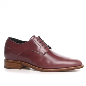 Uomo GUIDOMAGGI Cordovan | Cucitura Goodyear>Lille - Classiche  rialzate da uomo  in Pelle Cordovan da 6 a 8 cm più alto