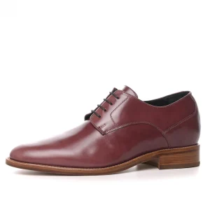 Uomo GUIDOMAGGI Cordovan | Cucitura Goodyear>Lille - Classiche rialzate da uomo in Pelle Cordovan da 6 a 8 cm più alto