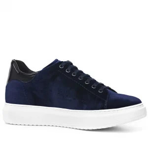 Uomo GUIDOMAGGI Sneakers>Loire - Sneakers uomo con rialzo interno in Mix Pelle/Tessuto Fino a 8 cm più alto