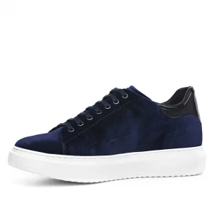 Uomo GUIDOMAGGI Sneakers>Loire - Sneakers uomo con rialzo interno in Mix Pelle/Tessuto Fino a 8 cm più alto