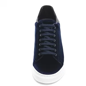 Uomo GUIDOMAGGI Sneakers>Loire - Sneakers uomo con rialzo interno in Mix Pelle/Tessuto Fino a 8 cm più alto
