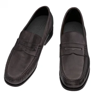 Uomo GUIDOMAGGI Penny Loafers>Lubiana - Mocassini con rialzo in Pelle Pieno Fiore Fino a 8 cm più alto