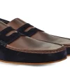 Uomo GUIDOMAGGI Cucitura Goodyear | Penny Loafers>Lusail -mocassini rialzanti in Mix Pelle fino a 6 cm più alto