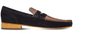 Uomo GUIDOMAGGI Cucitura Goodyear | Penny Loafers>Lusail -mocassini rialzanti in Mix Pelle fino a 6 cm più alto