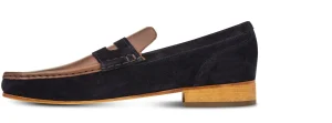 Uomo GUIDOMAGGI Cucitura Goodyear | Penny Loafers>Lusail -mocassini rialzanti in Mix Pelle fino a 6 cm più alto