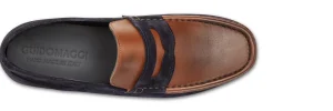 Uomo GUIDOMAGGI Cucitura Goodyear | Penny Loafers>Lusail -mocassini rialzanti in Mix Pelle fino a 6 cm più alto