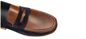 Uomo GUIDOMAGGI Cucitura Goodyear | Penny Loafers>Lusail -mocassini rialzanti in Mix Pelle fino a 6 cm più alto