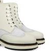 Uomo GUIDOMAGGI Stivali Da 12 A 15 Cm | Anfibi>Lussas - Stivali rialzante in Mix Pelle/Tessuto Da 10 cm a 15 cm più alto