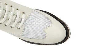 Uomo GUIDOMAGGI Stivali Da 12 A 15 Cm | Anfibi>Lussas - Stivali rialzante in Mix Pelle/Tessuto Da 10 cm a 15 cm più alto