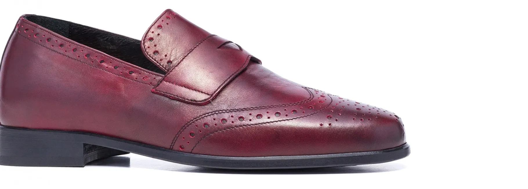 luxemburg__mocassini_con__1.webp Uomo GUIDOMAGGI Penny Loafers>Luxemburg - Mocassini con rialzo in Pelle Pieno Fiore Fino a 8 cm più alto