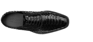 Uomo GUIDOMAGGI Scarpe In Pelle Esotica>Madagascar - Scarpe classiche con rialzo in Pelle Pitone da 6 a 8 cm più alto