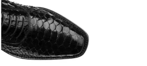 Uomo GUIDOMAGGI Scarpe In Pelle Esotica>Madagascar - Scarpe classiche con rialzo in Pelle Pitone da 6 a 8 cm più alto