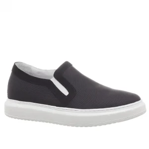 Uomo GUIDOMAGGI Slip-on>Maho Beach - Slip-On con rialzo in Mix Pelle Tessuto Fino a 6.5 cm più alto