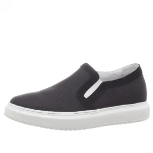 Uomo GUIDOMAGGI Slip-on>Maho Beach - Slip-On con rialzo in Mix Pelle Tessuto Fino a 6.5 cm più alto