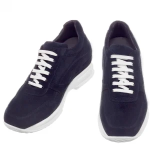 Uomo GUIDOMAGGI Sneakers>Malaga - Sneakers con rialzo in Pelle Pieno Fiore da 6 a 10 cm più alto