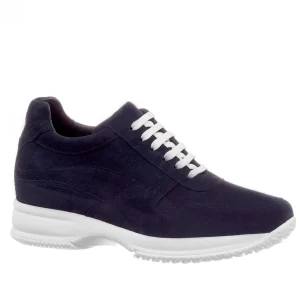 Uomo GUIDOMAGGI Sneakers>Malaga - Sneakers con rialzo in Pelle Pieno Fiore da 6 a 10 cm più alto