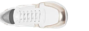 Donna GUIDOMAGGI Scarpe Donna | Sneakers>Malindi - Sneakers con rialzo in Mix Pelle da 6 a 10 cm più alto