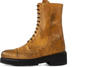 Uomo GUIDOMAGGI Stivali Da 12 A 15 Cm>Mansfield - Stivali rialzanti in Pelle Pieno Fiore Da 10 cm a 15 cm più alto
