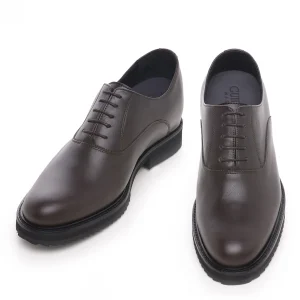 Uomo GUIDOMAGGI Stringate>Mantova - Classiche  scarpe uomo con rialzo  in Pelle Pieno Fiore da 6 a 8 cm più alto
