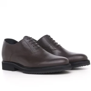 Uomo GUIDOMAGGI Stringate>Mantova - Classiche  scarpe uomo con rialzo  in Pelle Pieno Fiore da 6 a 8 cm più alto