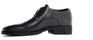Uomo GUIDOMAGGI Fibbie | Stringate>Marche - Classiche  scarpe uomo con rialzo  in Pelle Pieno Fiore Fino a 8 cm più alto