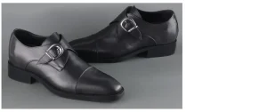 Uomo GUIDOMAGGI Fibbie | Stringate>Marche - Classiche  scarpe uomo con rialzo  in Pelle Pieno Fiore Fino a 8 cm più alto