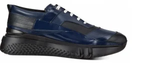 Uomo GUIDOMAGGI Sneakers>Marinette - sneakers con rialzo in Mix Pelle Da 6 a 10 cm più alto