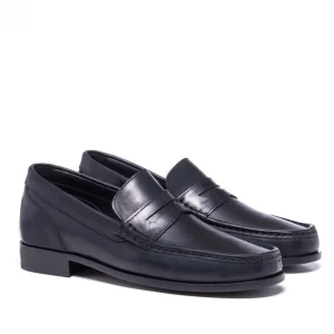 Uomo GUIDOMAGGI Cordovan | Penny Loafers>Marocco - Mocassini scarpe rialzanti in Pelle Cordovan da 6 a 8 cm più alto