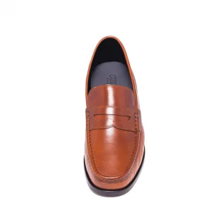 Uomo GUIDOMAGGI Cordovan | Penny Loafers>Marrakech - Mocassini scarpe rialzanti in Pelle Cordovan da 6 a 8 cm più alto
