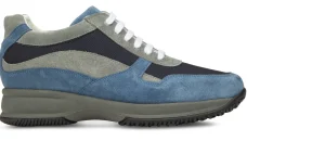 Uomo GUIDOMAGGI Sneakers>Martinique - Sneakers con rialzo interno da uomo in Mix Pelle da 6 a 10 cm più alto