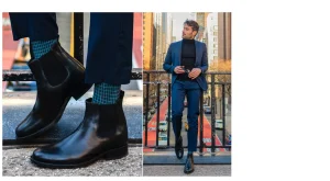 Uomo GUIDOMAGGI Chelsea>Marylebone - Stivali  con rialzo in Pelle Pieno Fiore da 6 a 10 cm più alto