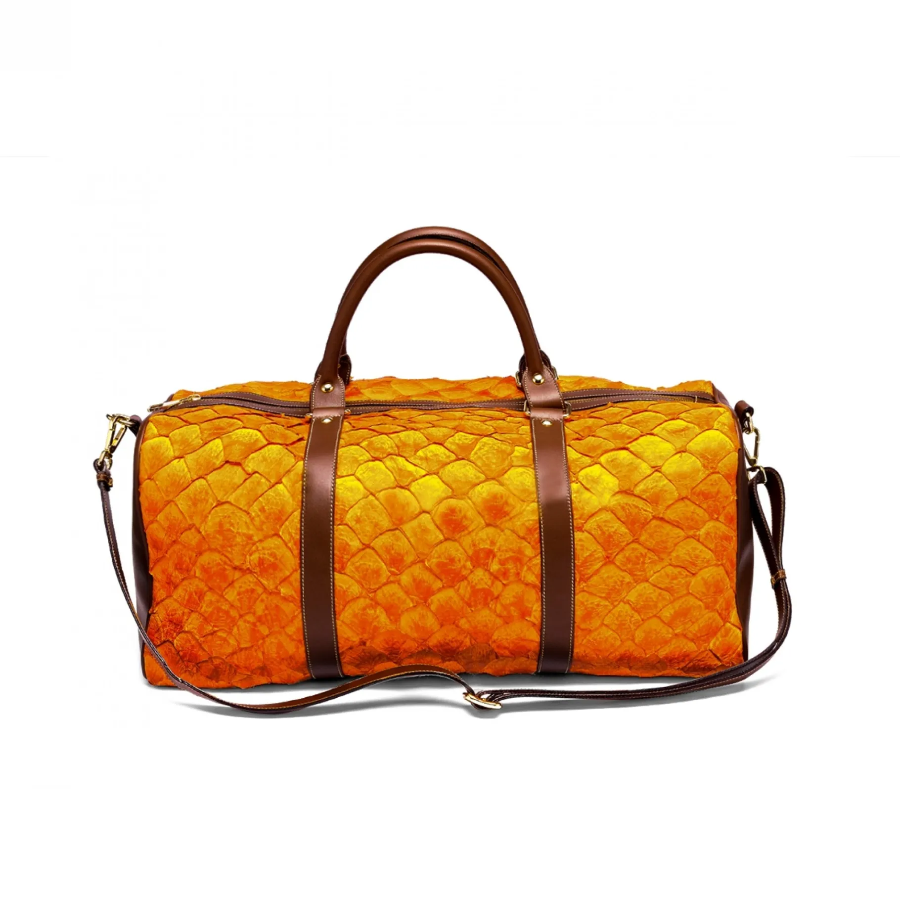 matisse__borsa_da_viaggio_4.webp GUIDOMAGGI Borse & Zaini>Matisse - borsa da viaggio di lusso in Pelle di Piracucu Realizzata a mano