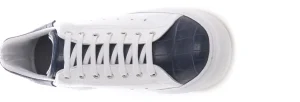 Uomo GUIDOMAGGI Scarpe In Pelle Esotica | Sneakers>Mediterraneo - Sneakers con rialzo da uomo in Pelle fino a 8 cm più alto