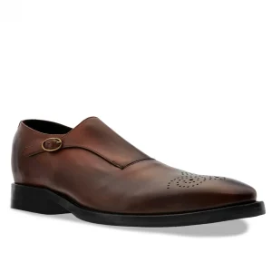 Uomo GUIDOMAGGI Fibbie>Michigan - Classiche scarpe fibbia con rialzo in Pelle Pieno Fiore da 6 a 8 cm più alto
