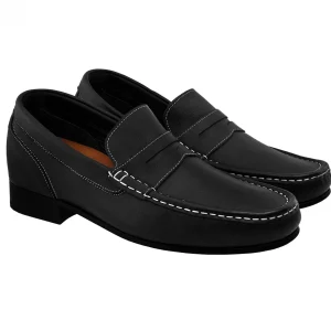 Uomo GUIDOMAGGI Penny Loafers>Milwaukee -scarpe con rialzo per uomo in Pelle fino a 6.5 cm più alto